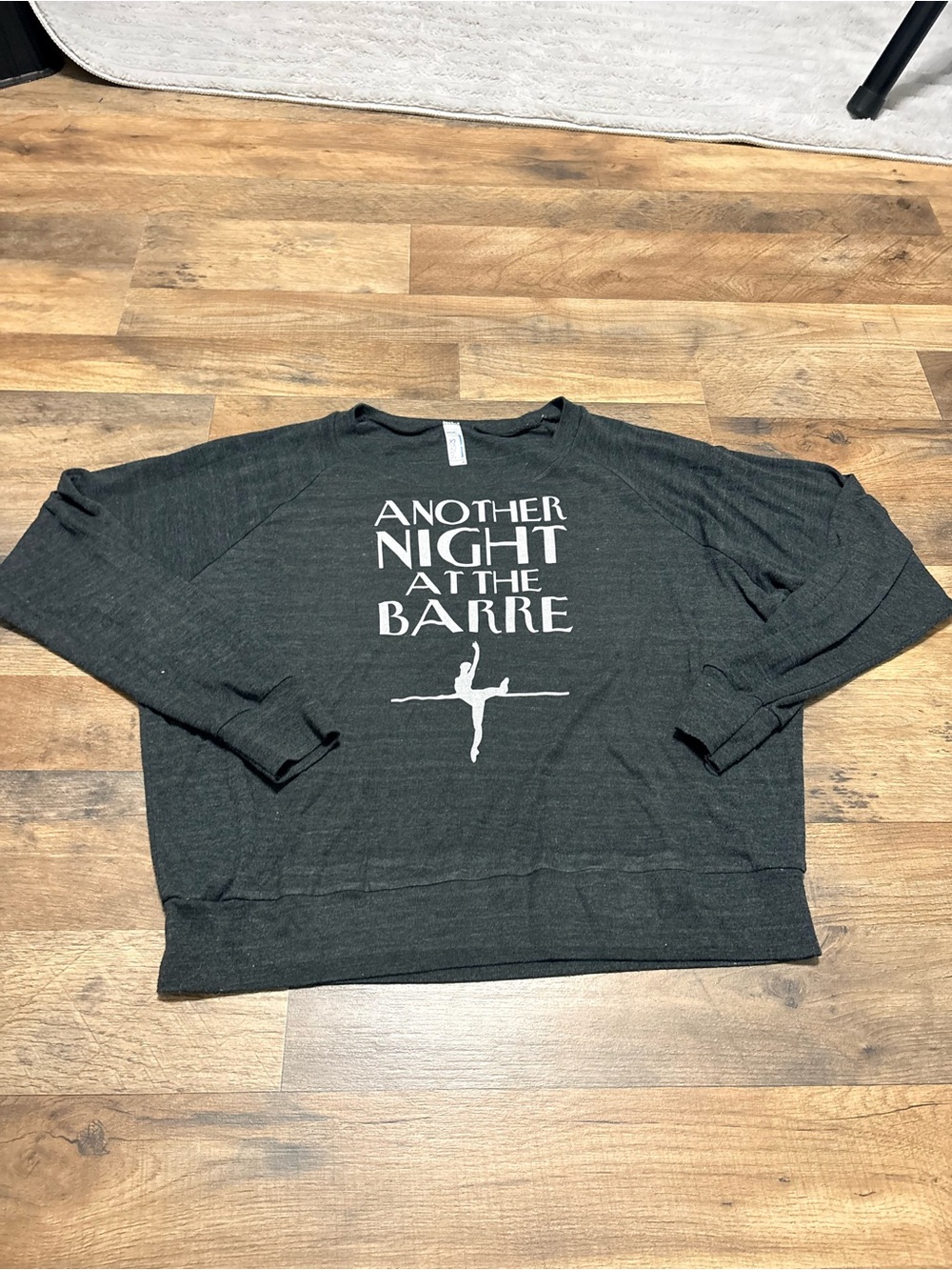 American Apparel Graphic Sweatshirt | “Another Night at the Barre” Pullover